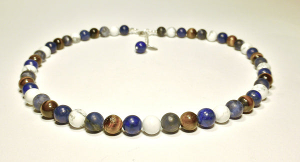 Halsband Mixade stenar