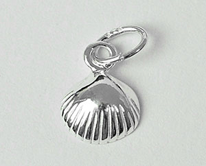 Halsband Silversnäcka & Vit Pärla