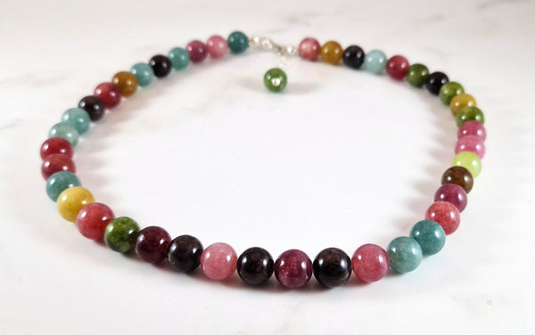 Halsband Turmalin