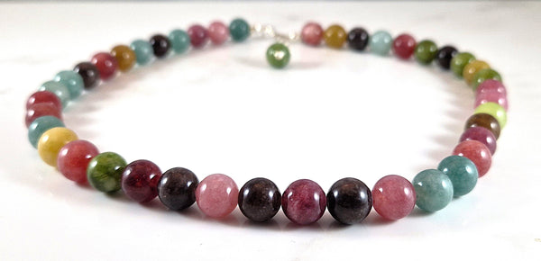 Halsband Turmalin